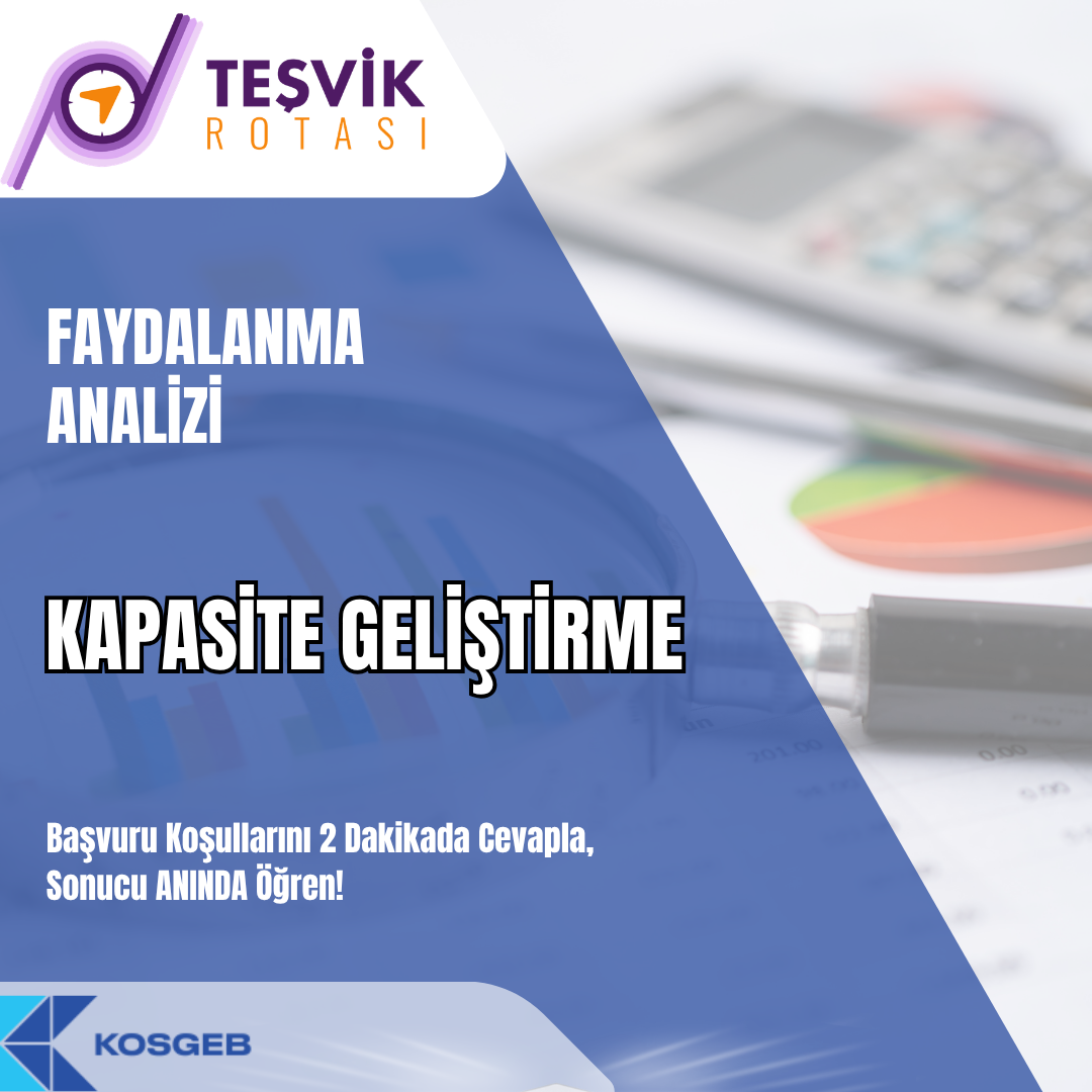 faydalanma analizi kapasite gelistirme destegi