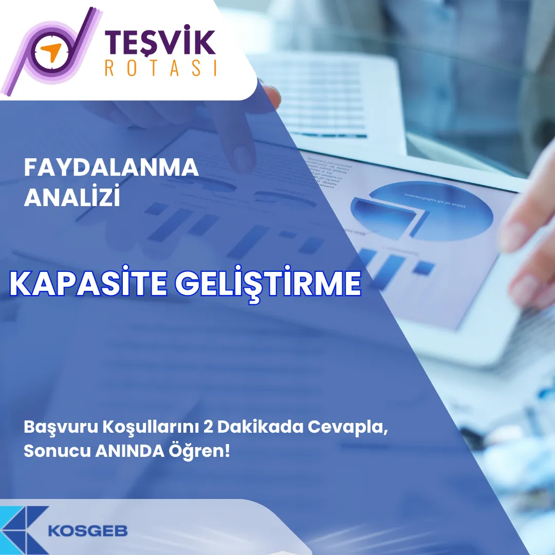 faydalanma analizi kapasite gelistirme destegi